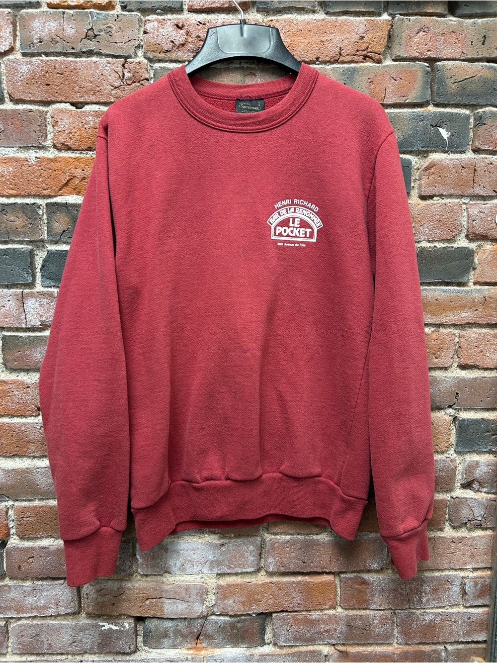 Vintage Henri Richard Le Pocket Montreal Bar Sweatshirt